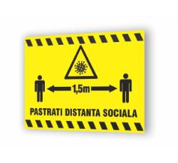 pastrati distanta sociala 1.5m <span class=